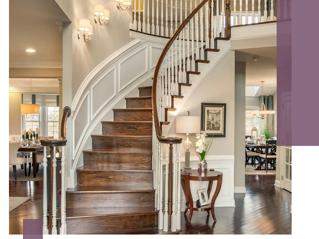 Изготовление лестниц под ключ в Каменке — металлокаркас и отделка