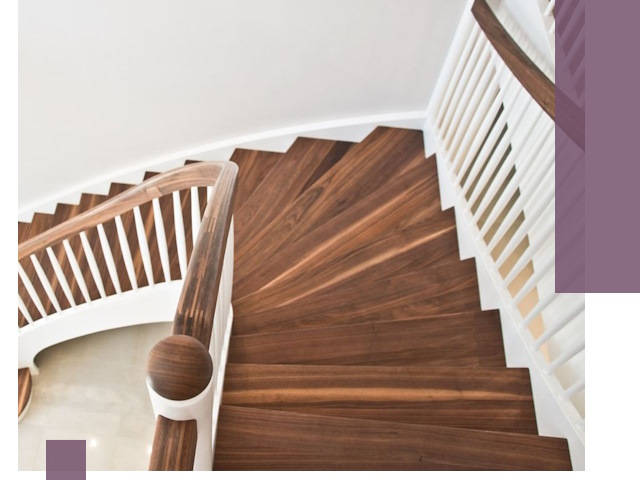 Деревянные лестницы под ключ в Каменке — изготовление и монтаж