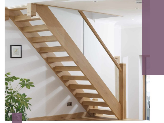 Изготовление деревянных лестниц под ключ в Каменке для дома