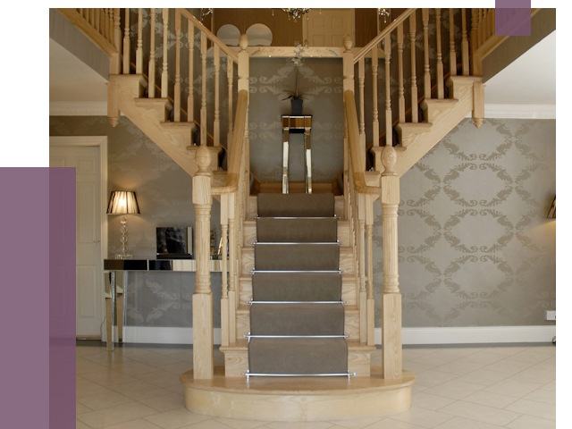 Монтаж деревянных лестниц в Каменке от 7536 руб. 