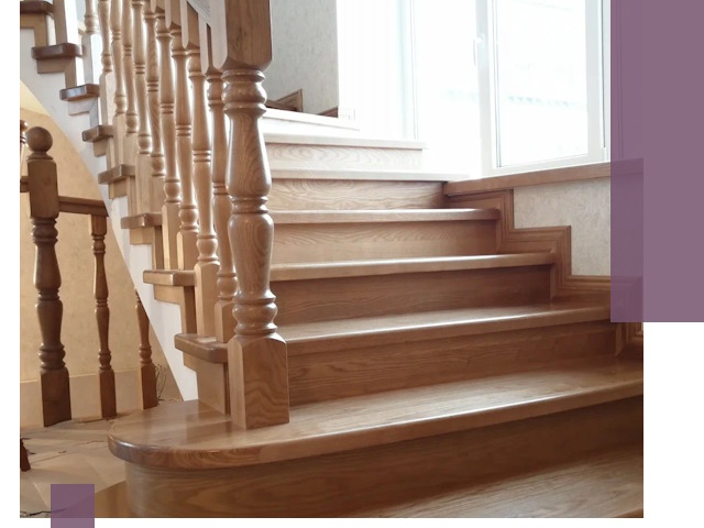 Реставрация деревянных лестниц в Каменке — качественно и быстро