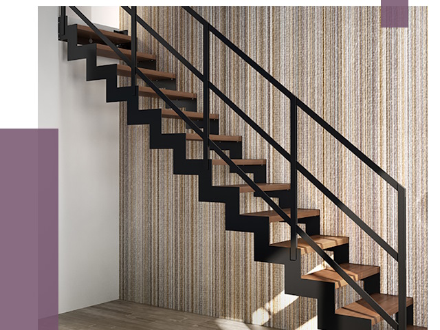 Изготовление металлических лестниц в Каменке от 48046 руб. | ПРОЛЁТ-Кам