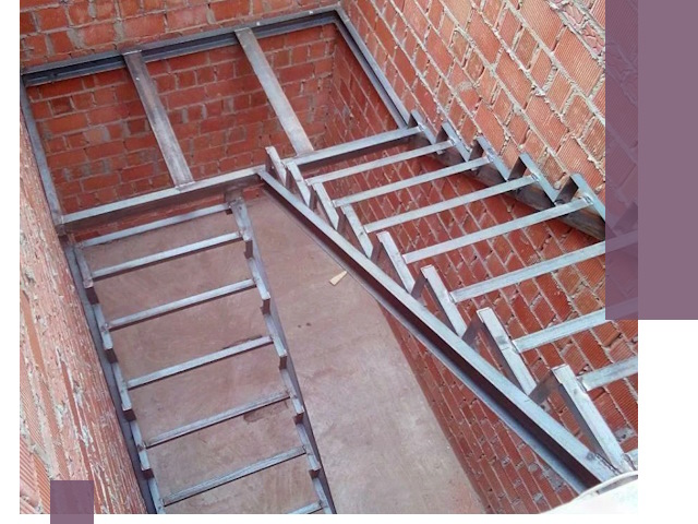 Монтаж металлических лестниц под ключ в Каменке быстро и качественно