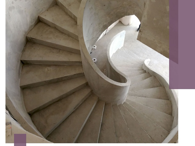 Монтаж бетонных лестниц под ключ в Каменке быстро и надежно