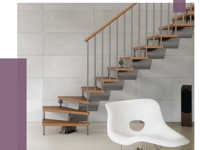 Монтаж модульных лестниц в Каменке от 6271 руб. 