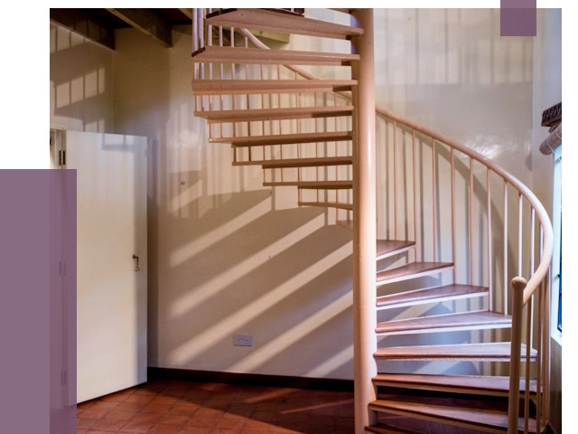 Изготовление винтовых лестниц на заказ в Каменке от 75357 руб. | ПРОЛЁТ-Кам