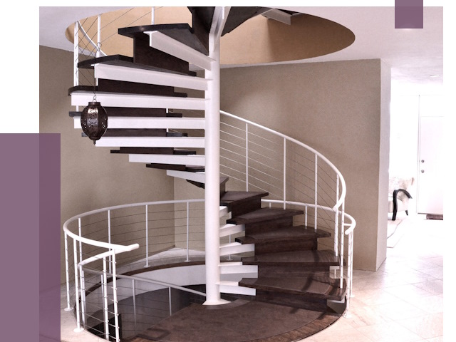 Демонтаж винтовых лестниц в Каменке от 8598 руб. — ПРОЛЁТ-Кам