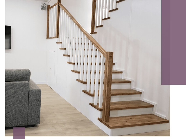 Изготовление маршевых лестниц под ключ в Каменке