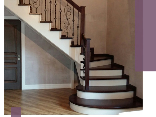 Изготовление Г-образных лестниц под ключ в Каменке