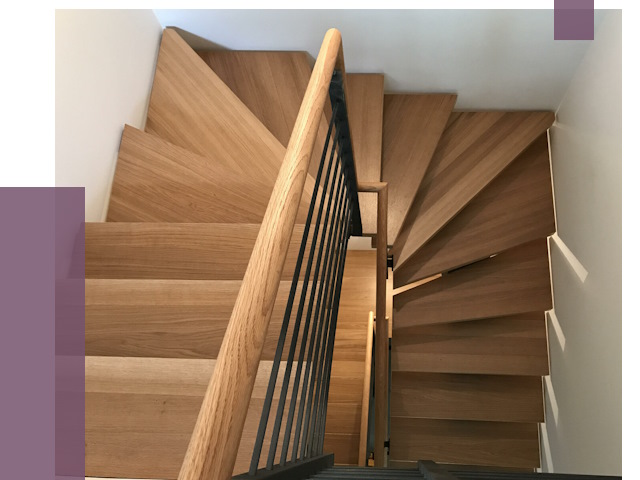 П-образные лестницы в Каменке под ключ от 48046 руб. | ПРОЛЁТ-Кам