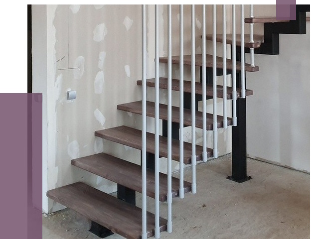 Монтаж лестниц на больцах в Каменке от 8294 руб. — надежно| ПРОЛЁТ-Кам