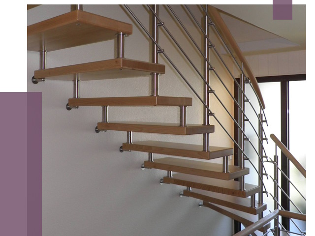 Демонтаж лестниц на больцах в Каменке от 8598 руб. надежно | ПРОЛЁТ-Кам