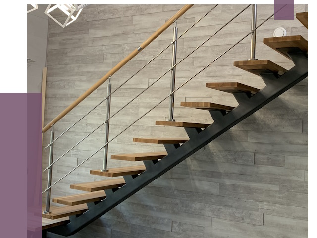 Изготовление лестниц на монокосоуре в Каменке от 75357 руб. 