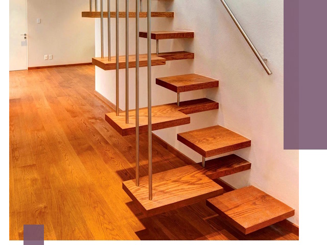 Лестницы «гусиный шаг» на заказ в Каменке для узких пространств