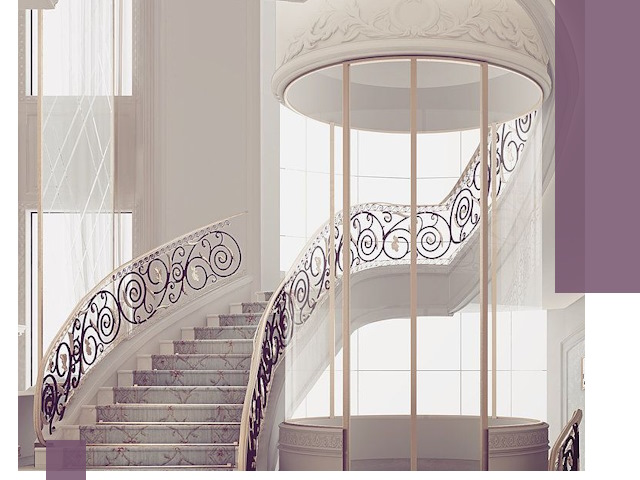 Элитные лестницы на заказ высокого класса в Каменке