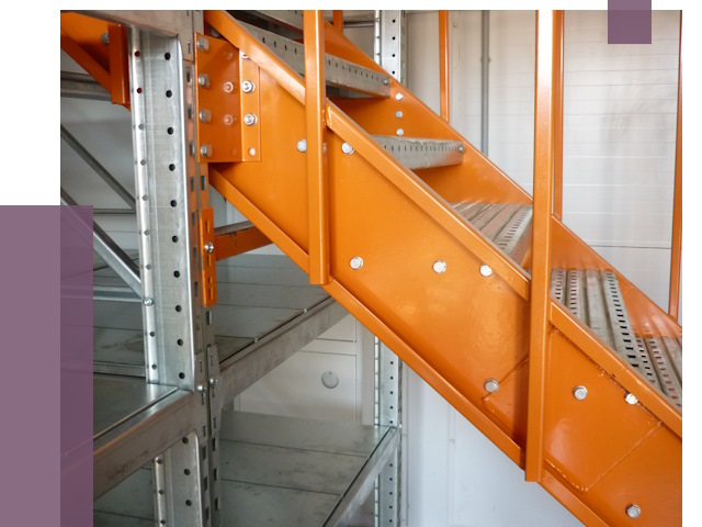 Лестницы для склада в Каменке от 75863 руб. — решения | ПРОЛЁТ-Кам