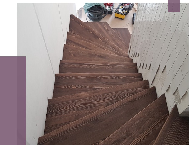 Замена ступеней лестницы в Каменке от 8294 руб.  | ПРОЛЁТ-Кам