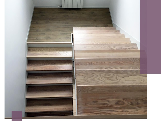 Тонировка лестниц в Каменке: качественно и долговечно