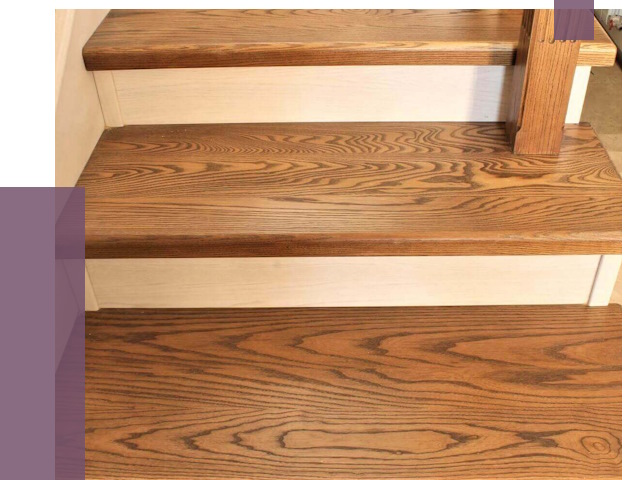 Буковые лестницы под ключ в Каменке от 12391 руб. 