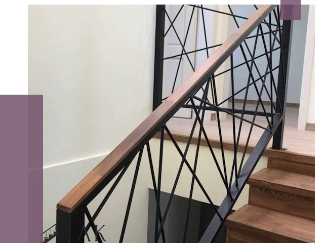 Перила и ограждения в Каменке от 7586 руб. под ключ | ПРОЛЁТ-Кам