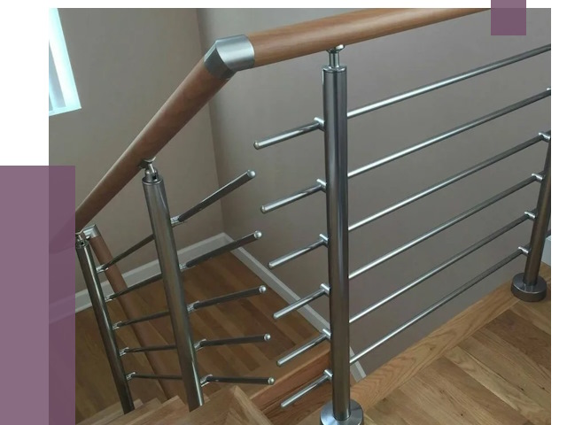 Изготовление перил в Каменке от 4552 руб. — перила на заказ | ПРОЛЁТ-Кам
