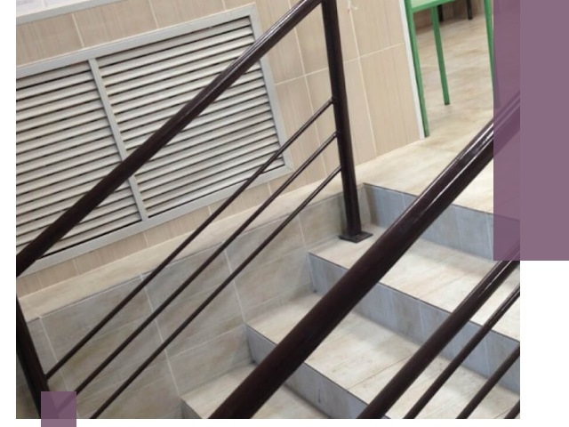 Изготовление перил из металла под ключ в Каменке