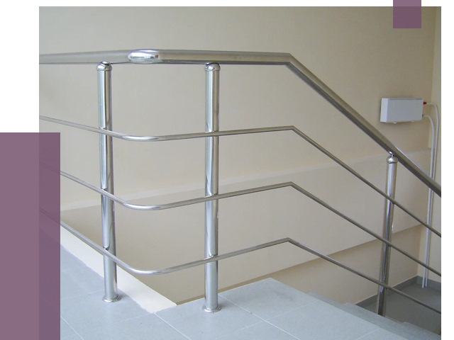 Алюминиевые перила в Каменке от 6271 руб. под ключ | ПРОЛЁТ-Кам