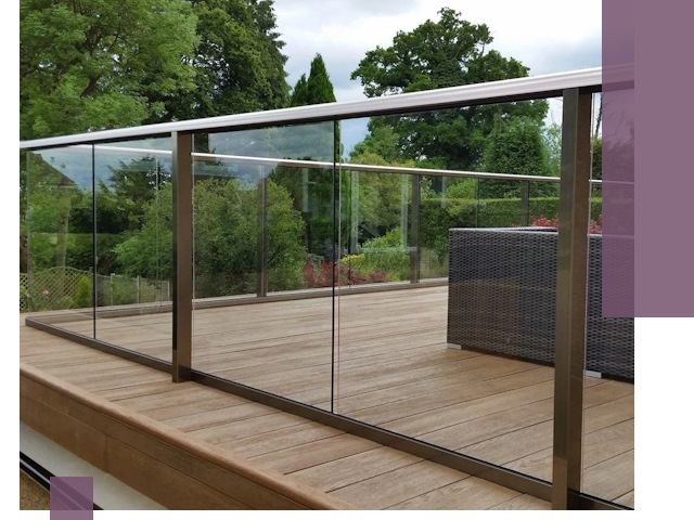 Алюминиевые перила на заказ в Каменке — монтаж и гарантия