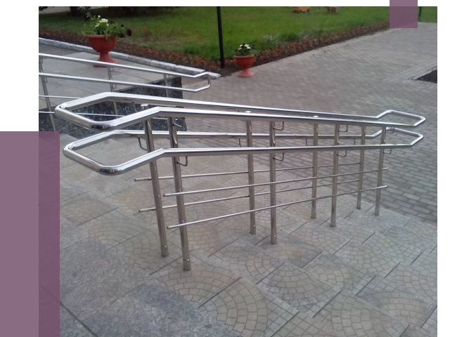 Перила для инвалидов в Каменке от 7505 руб. под ключ | ПРОЛЁТ-Кам