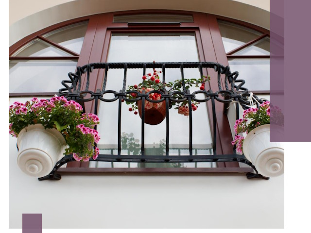 Изготовление и монтаж французских балконов в Каменке