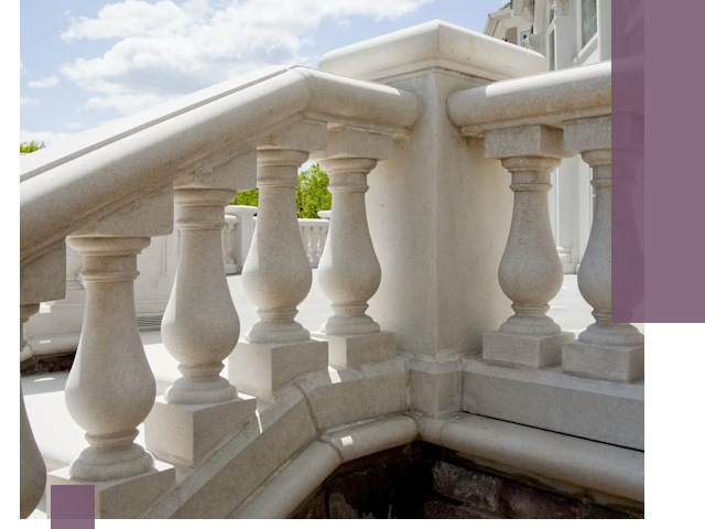 Балюстрады из металла и камня под ключ в Каменке