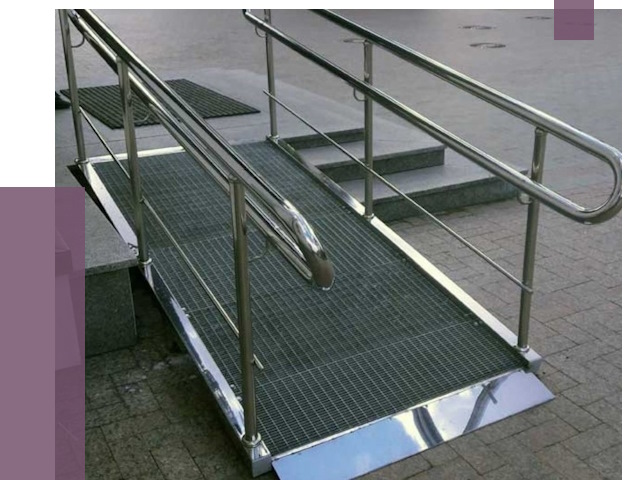 Монтаж пандусов для инвалидов в Каменке от 8517 руб. под ключ | ПРОЛЁТ-Кам