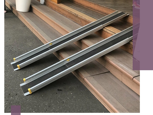 Телескопические пандусы под ключ в Каменке — изготовление и монтаж