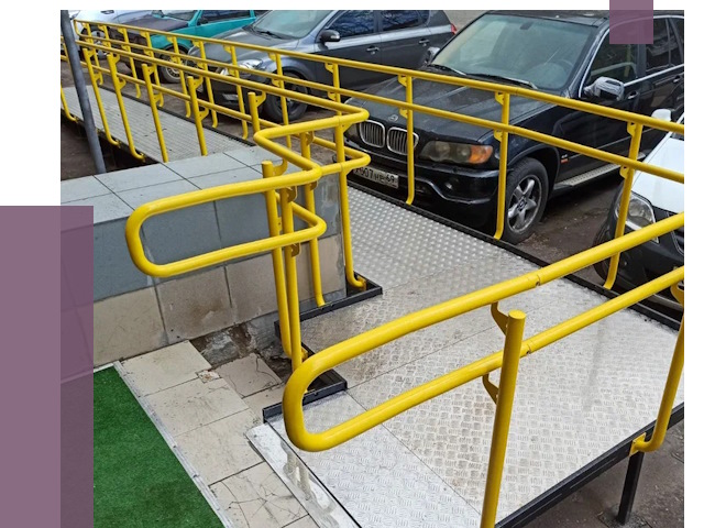 Стационарные пандусы в Каменке от 12138 руб. | ПРОЛЁТ-Кам