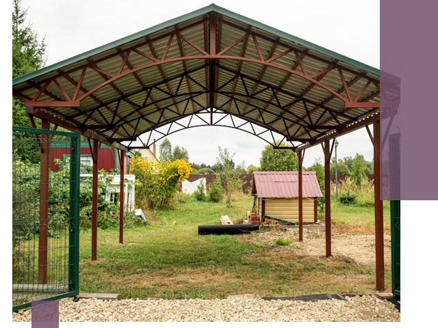 Демонтаж навесов в Каменке — быстро и аккуратно