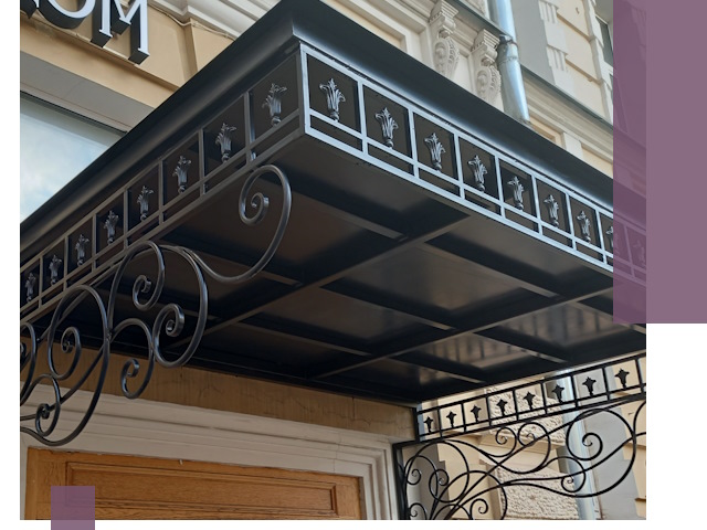 Ремонт козырьков и навесов в Каменке — быстро и качественно