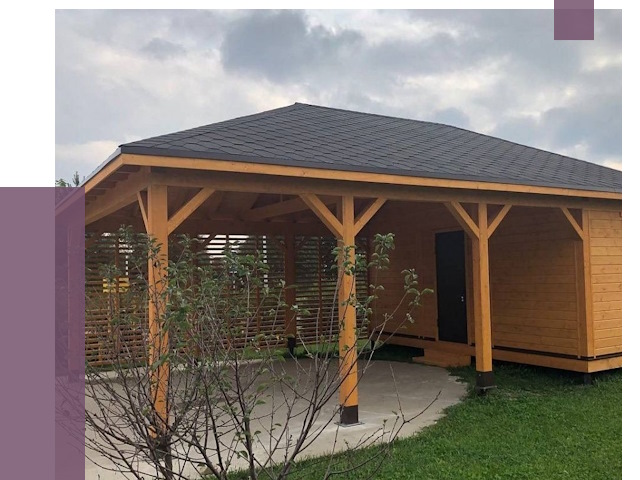 Навесы под ключ в Каменке от 47793 руб.  | ПРОЛЁТ-Кам