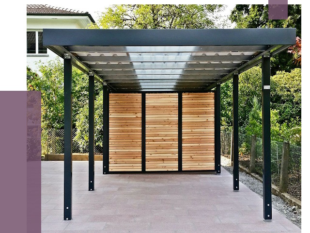 Отдельно стоящие навесы во дворе в Каменке от 79403 руб. | ПРОЛЁТ-Кам