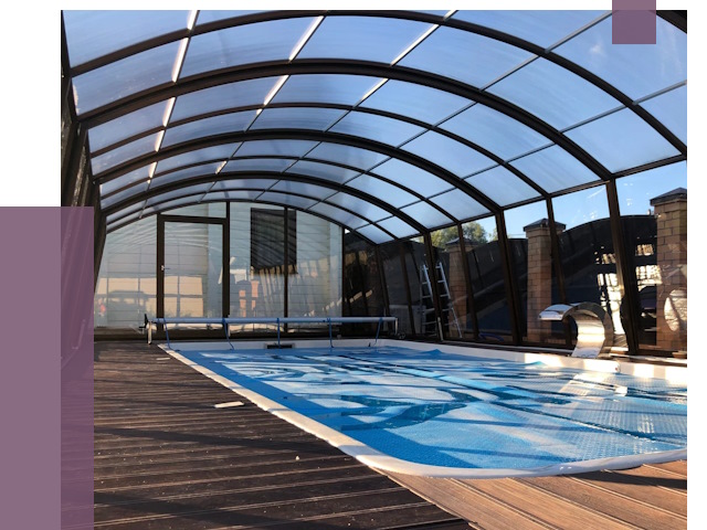 Навесы для бассейна в Каменке от 16589 руб. под ключ | ПРОЛЁТ-Кам