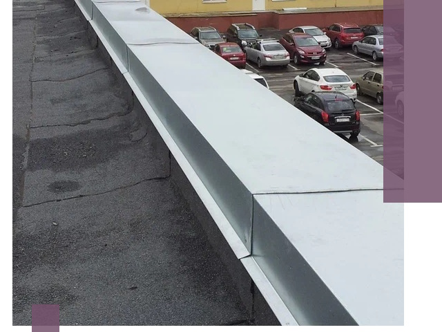 Изготовление парапетов из металла и нержавейки в Каменке