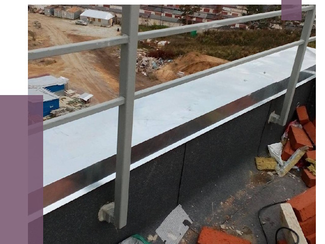 Монтаж парапетов в Каменке от 4248 руб.  | ПРОЛЁТ-Кам