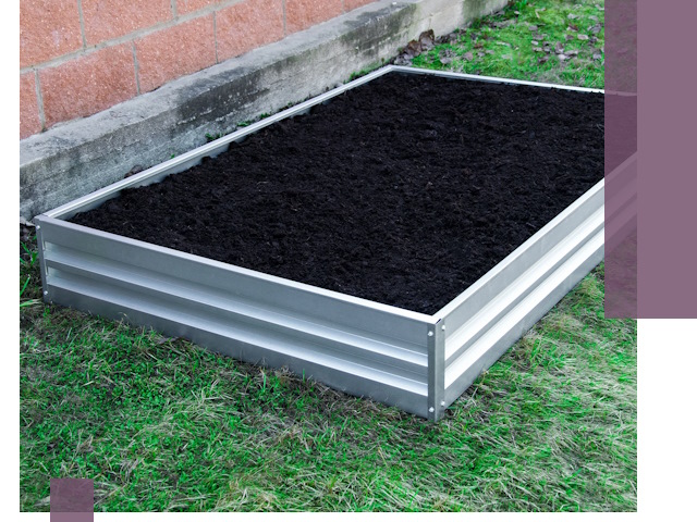 Металлические бордюры для грядок в Каменке: прочность и аккуратность