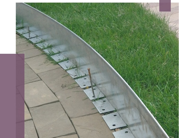 Металлические бордюры для тротуаров в Каменке от 8598 руб.