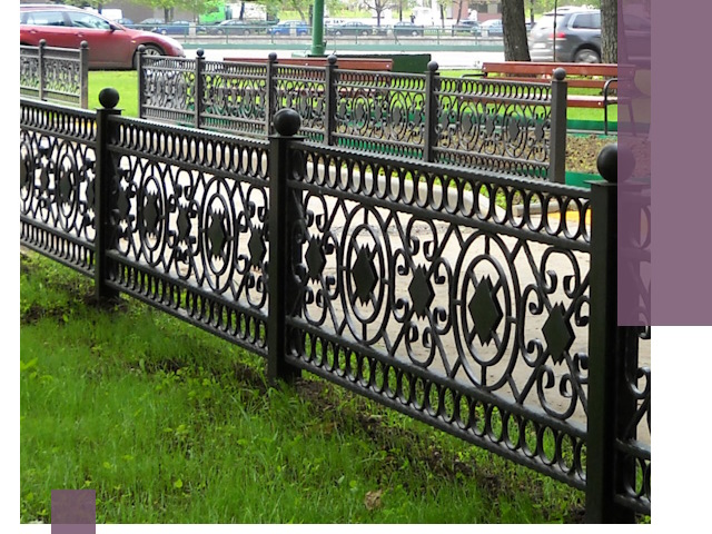 Секционные газонные ограждения под ключ в Каменке