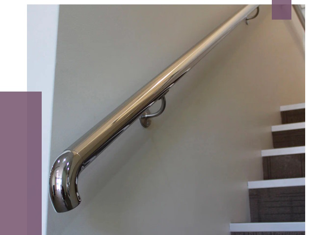 Изготовление поручней в Каменке от 4552 руб.  | ПРОЛЁТ-Кам