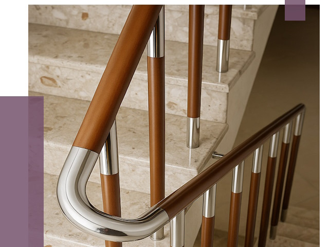 Монтаж поручней в Каменке от 9609 руб. монтаж под ключ | ПРОЛЁТ-Кам