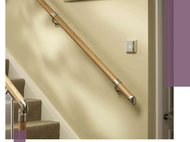 Монтаж пристенных поручней профессионально в Каменке