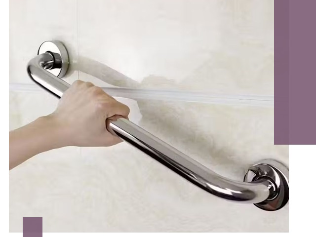 Монтаж поручней для инвалидов в Каменке качественно и надежно