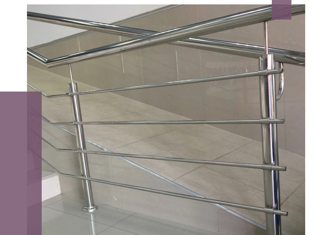 Изготовление поручней из нержавеющей стали в Каменке